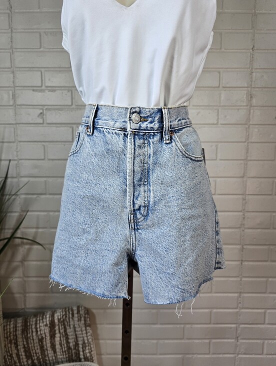 PacSun Pants - PacSun Light Wash High-Rise Denim Jean Shorts